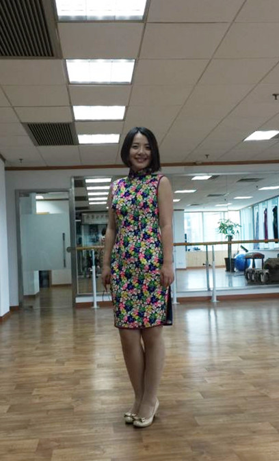 常规旗袍  QXY014