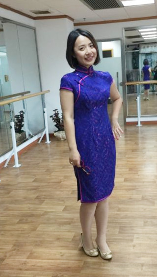 常规旗袍  QXY042