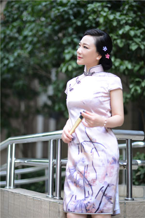 常规旗袍  QXY027