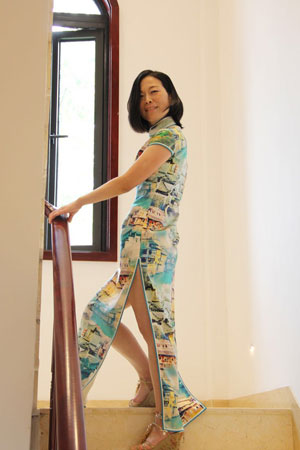 常规旗袍  QXY045