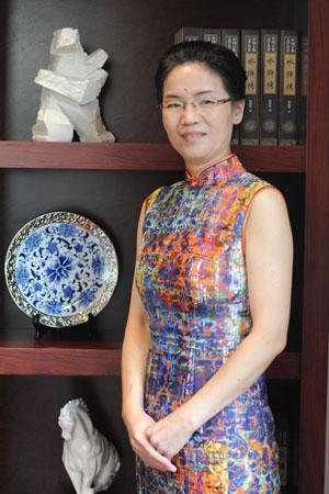 常规旗袍  QXY046