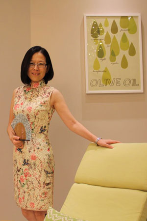 常规旗袍  QXY012